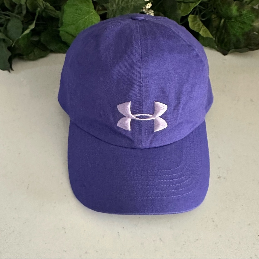 Under Armour Purple Adjustable Baseball Cap